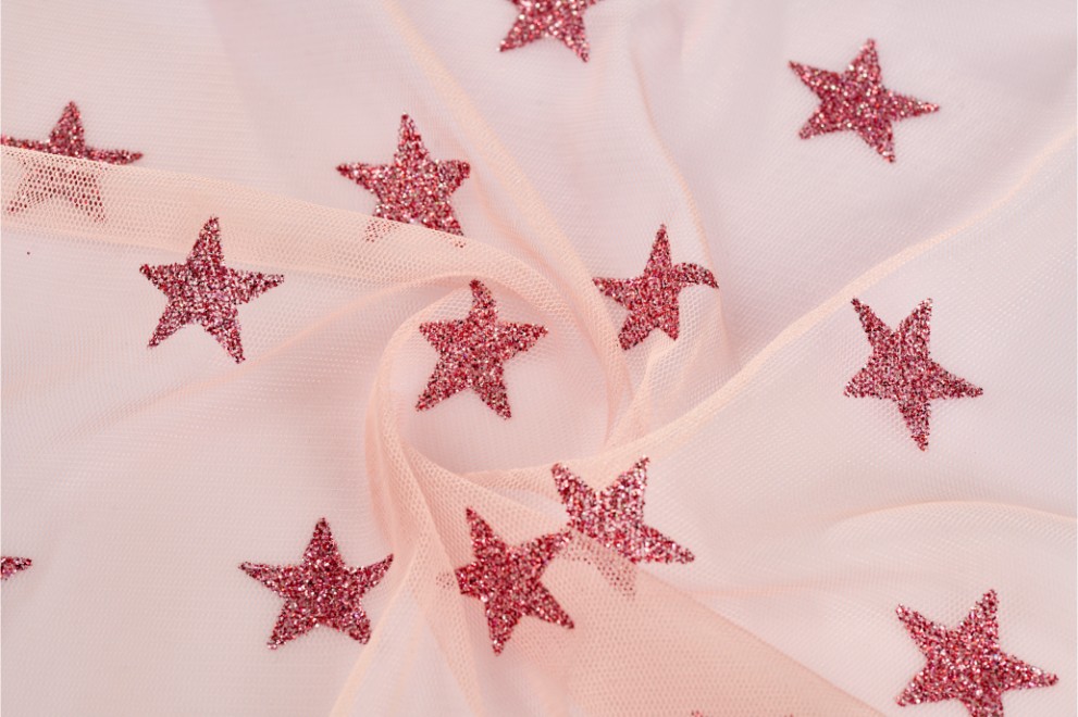 Pes Tulle Star Glitter